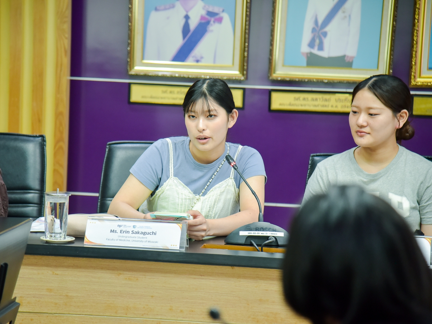 Faculty of Nursing Welcomes Exchange Students from the University of Miyazaki, Japan