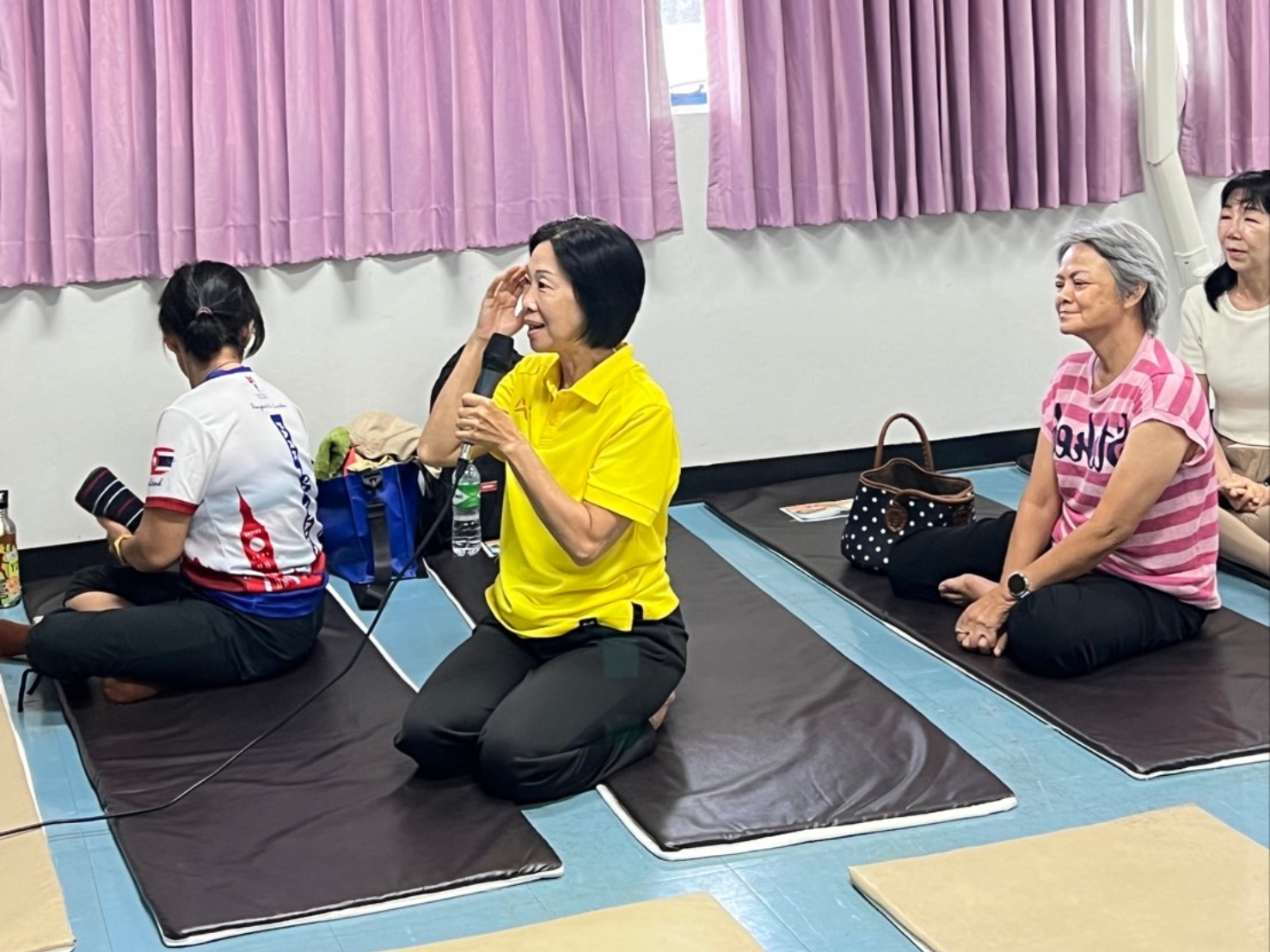 คณะพยาบาลศาสตร์ จัดโครงการสร้างเสริมสุขภาวะ: ผ่อนคลายกายใจด้วยสมาธิบำบัด SKT