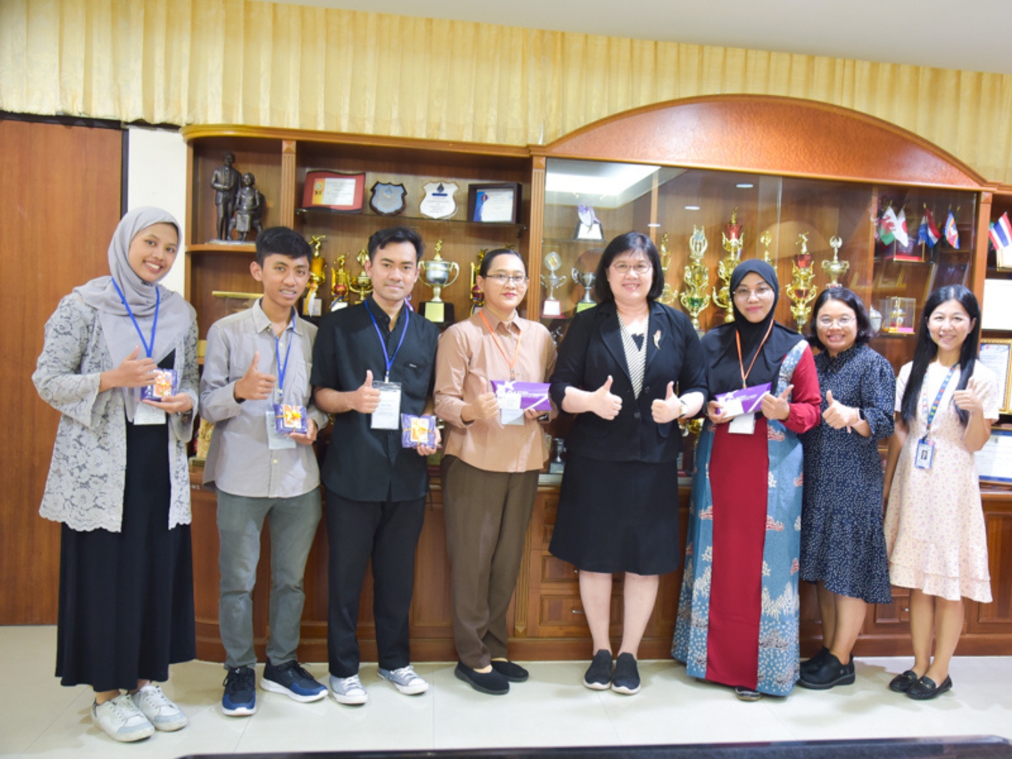 PSU Faculty of Nursing welcomes delegates from the Faculty of Nursing, Universitas Airlangga, Indonesia
