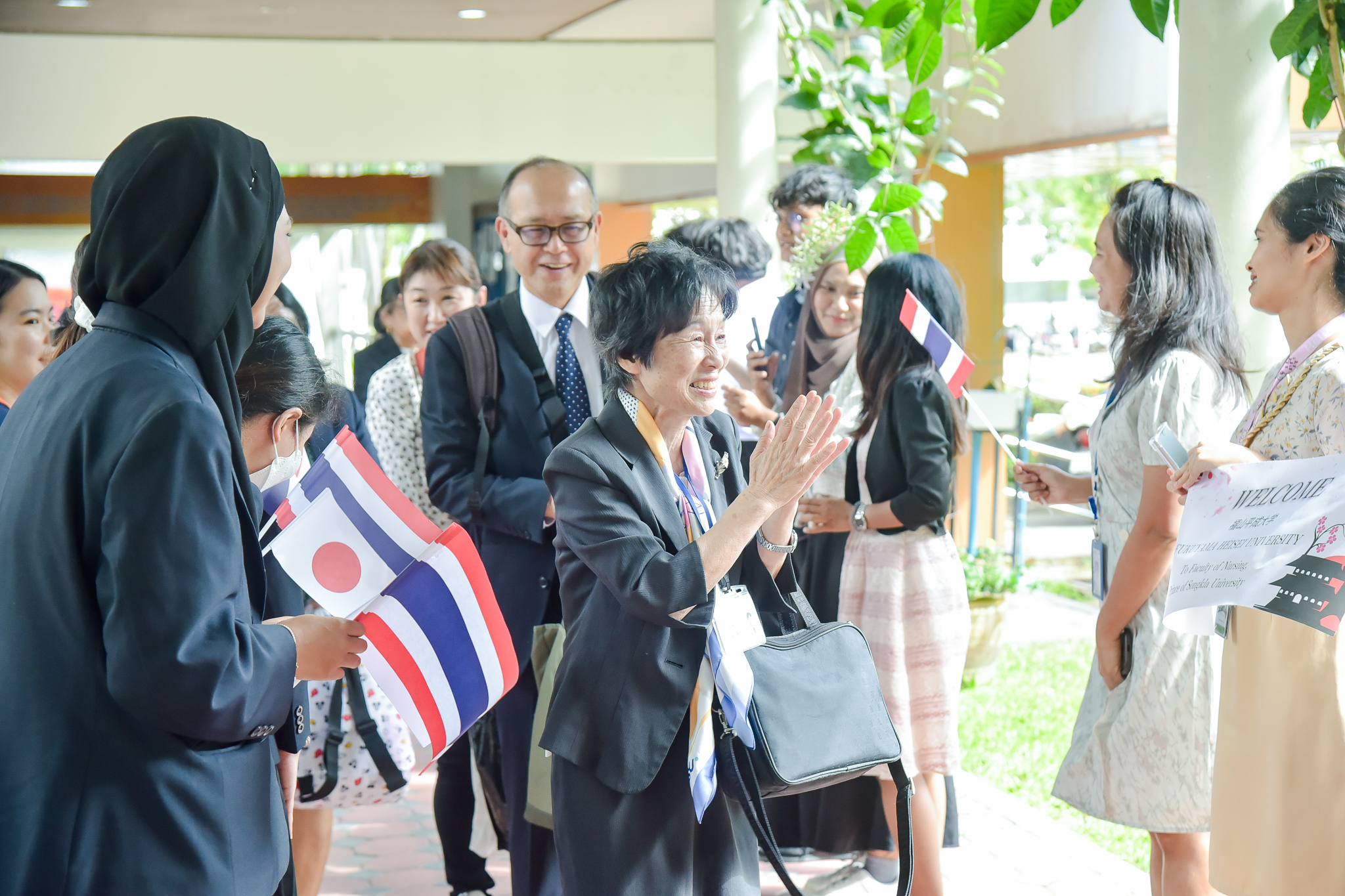 Delegation from Fukuyama Heisei University, Japan, visited the Faculty of Nursing.