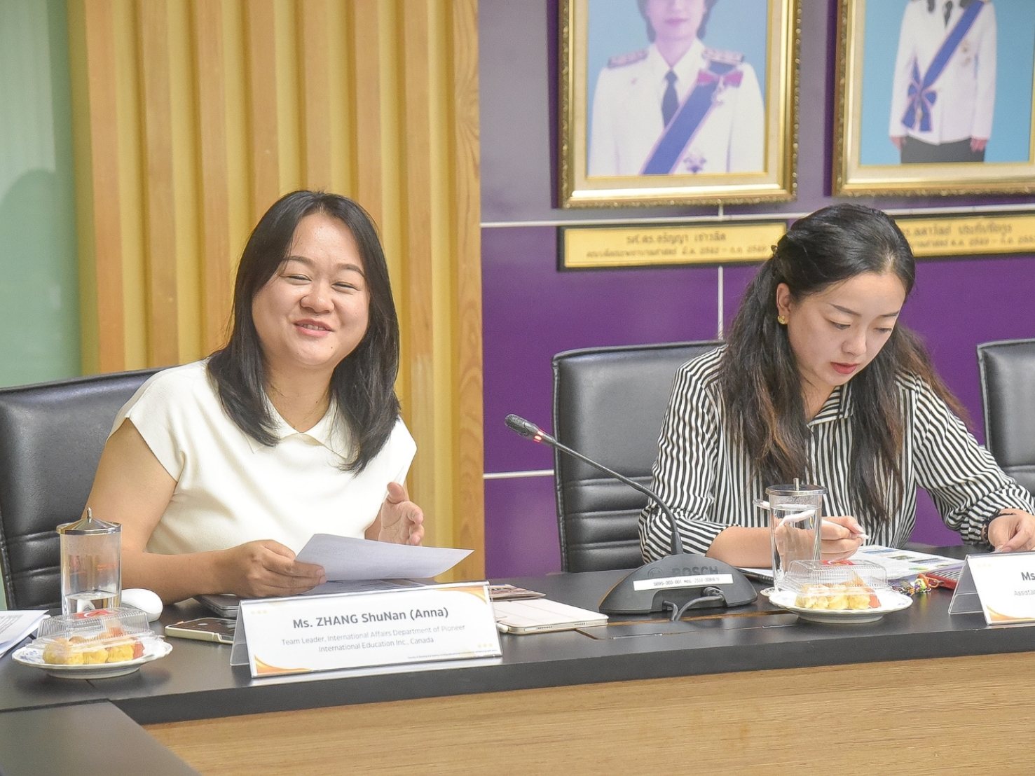 The Faculty of Nursing welcomed representatives from Pioneer International Education Inc., Canada.