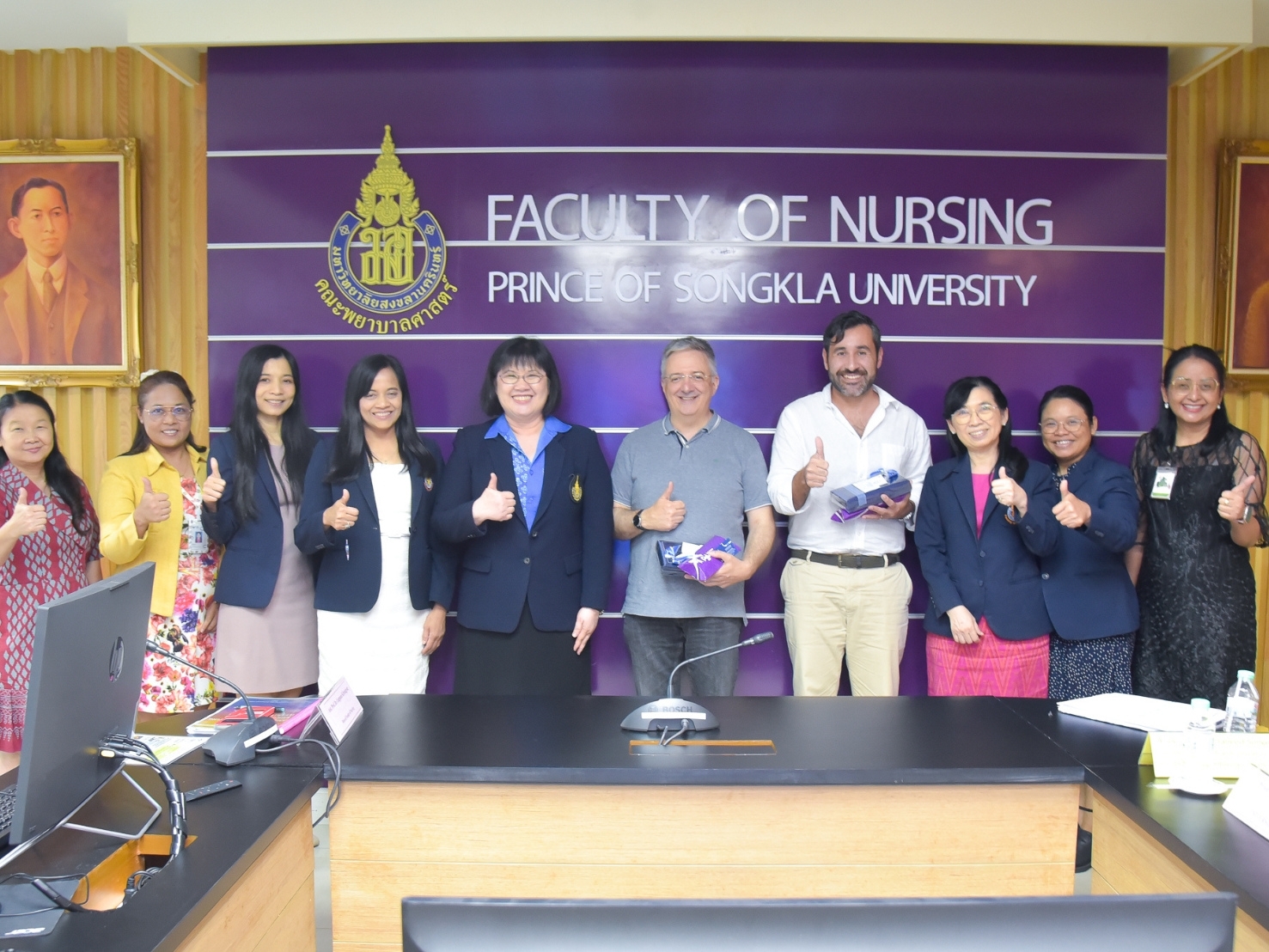 PSU Faculty of Nursing Welcomes Delegates from the University of Lisbon, Portugal