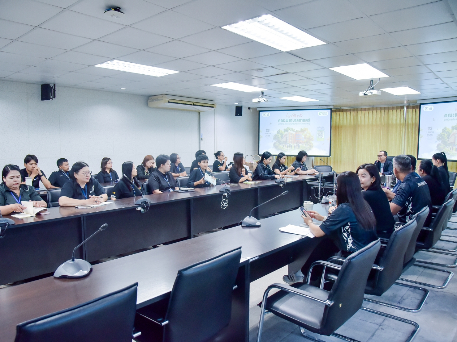คณะพยาบาลศาสตร์ จัดโครงการศึกษาดูงานสำนักงานสีเขียว (Green Office) 
